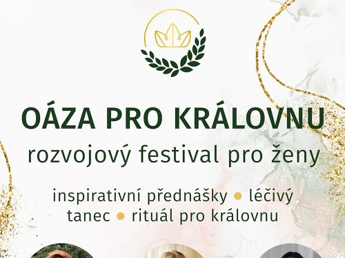 Plakát události Oáza pro královnu