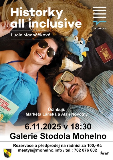 Plakát události Listování: Historky All Inclusive