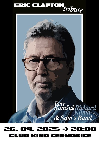 Plakát události Eric Clapton tribute