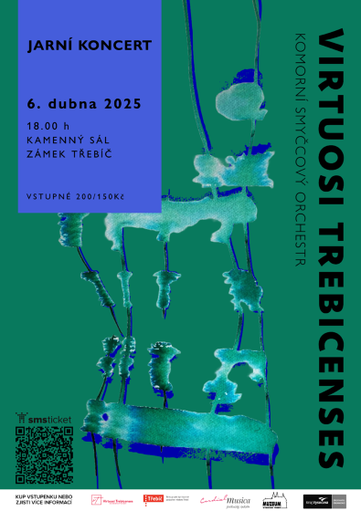 Plakát události Jarní koncert s Virtuosi Trebicenses