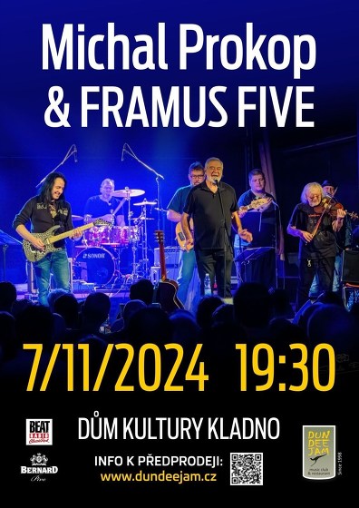Plakát události Michal Prokop & Framus Five