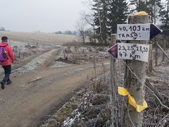 FOTO: Únorové velkoopatovické pochody přilákaly na Malou Hanou stovky turistů