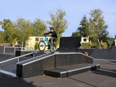 FOTO: Na Sportovním ostrově v Blansku otevřeli nový skatepark