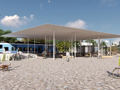 Vedení Černošic představilo nové návrhy projektu rekonstrukce vlakových nádraží