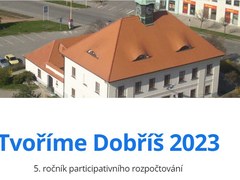 Záleží vám na tom, jak bude Dobříš vypadat? Zapojte se do dalšího ročníku participativního rozpočtu
