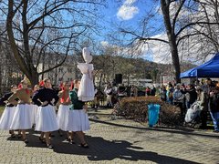 OBRAZEM: V Blansku se rozloučili se zimou. Slavnosti jara nabídly bohatý program pro děti i dospělé