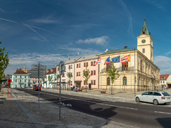 Na náměstí v Mnichově Hradišti přibude nový vodní prvek. Hotový bude v září