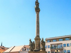 Obec Obříšství připravuje rekonstrukci Morového sloupu. Požádala o krajskou dotaci