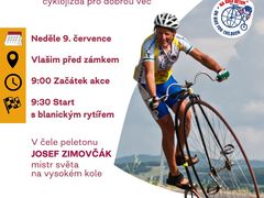 Vyrazte na cyklojízdu Na kole dětem Krajem blanických rytířů a pomozte onkologicky nemocným dětem