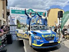 FOTO: Hustopečské rally letos rozhodoval déšť. Vítězný titul míří do Plzně