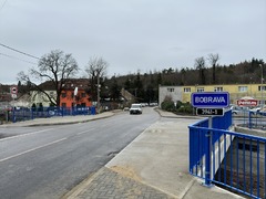 OBRAZEM: V Rosicích se otevřel most přes řeku Bobravu