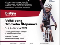 V Trhovém Štěpánově se pojede závod Českého poháru v cyklistice. Akce přinese i dopravní omezení