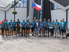 Sportem proti drogám. Cyklo-běh zavítal i do Břeclavi