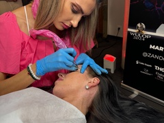 FOTO: Martina Žandovská, rodačka z Kyjova, opět zazářila v soutěži permanentního make-upu