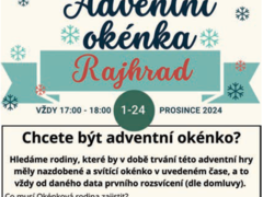 Objevte s dětmi adventní okénka v Rajhradu