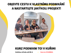 Podnikni to! Praktický kurz v Kuřimi vás naučí, jak podnikat bezpečně a s minimem rizik