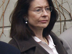 Miroslava Němcová navštívila krumlovský zámek
