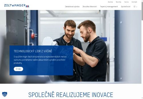ZELTWANGER AMT s.r.o. nabízí práci na pozici Obsluha ohraňovacího lisu TRUMF (m/ž) v obci Kuřim