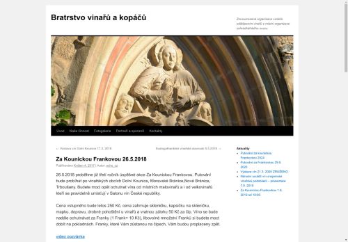 Zobrazit webové stránky Za Kounickou Frankovkou