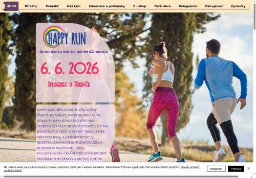 Zobrazit webové stránky Happy Run