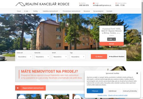 Zobrazit webové stránky Realitní kancelář Rosice