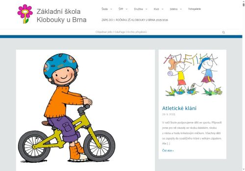 Zobrazit webové stránky Základní škola Klobouky u Brna