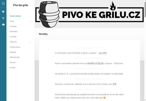 Zobrazit webové stránky Pivo ke grilu.cz