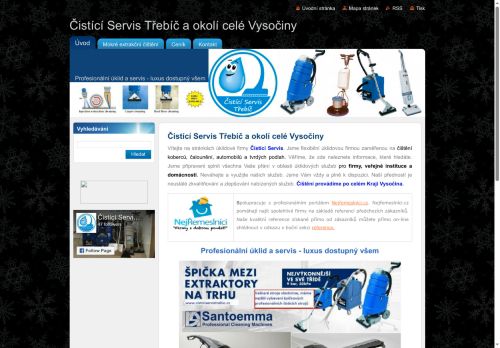 Zobrazit webové stránky Čistící servis – Leoš Brabenec