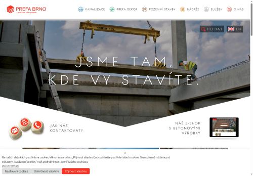 Prefa Brno a.s. nabízí práci na pozici dělník/ce do železobetonářské výroby v obci Hodonín