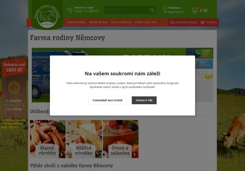 FARMA RODINY NĚMCOVY s.r.o. nabízí práci na pozici Ostatní výrobci mléčných produktů v obci Netín