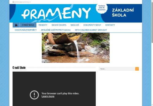 Zobrazit webové stránky Základní škola Prameny