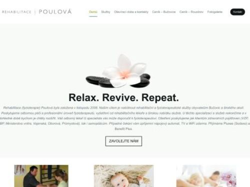Rehabilitace (fyzioterapie) Poulová