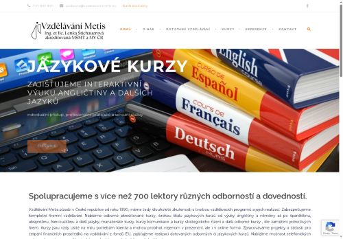 Webové stránky Ing. Lenka Štichauerová, Brno