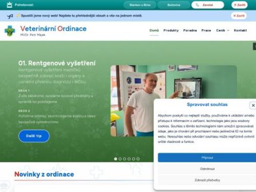 Veterinární ordinace - MVDr. Petr Májek