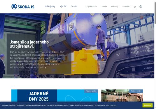 ŠKODA JS a.s. nabízí práci na pozici TECHNOLOG PŘÍPRAVY TES - ČERPADLA, EL. MOTORY (M/Ž) v obci Dukovany