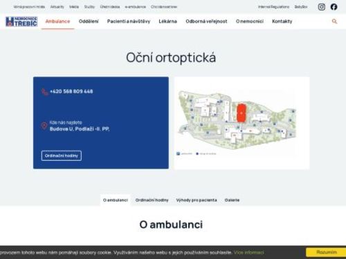 Oční ambulance - ortoptická