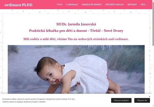 Zobrazit webové stránky Praktický lékař pro děti a dorost - MUDr. Jarmila Janovská