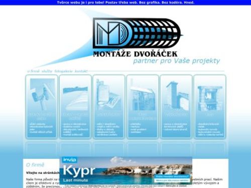 Montáže světlíků a střešních plášťů – Jaroslav Dvořáček