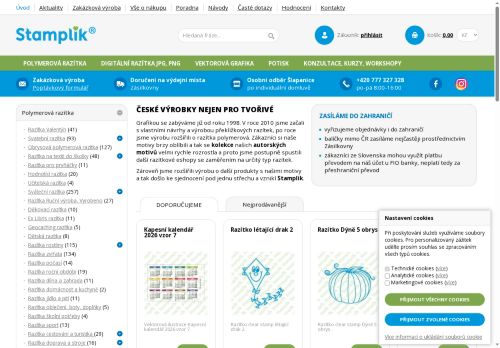 Zobrazit webové stránky Stamplik – výroba razítek