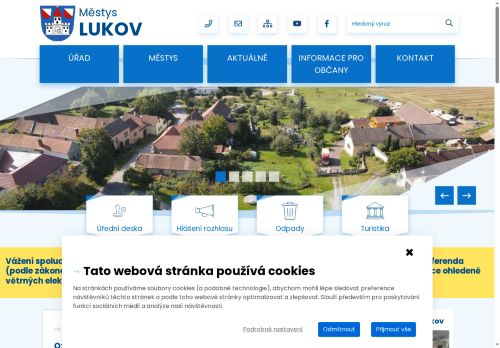 Zobrazit webové stránky Úřad městyse Lukov
