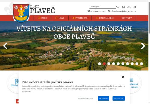 Zobrazit webové stránky Obecní úřad Plaveč