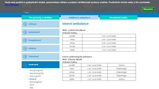 Zobrazit webové stránky Interní a diabetologická ambulance - MUDr. Vítězslav Mejzlík