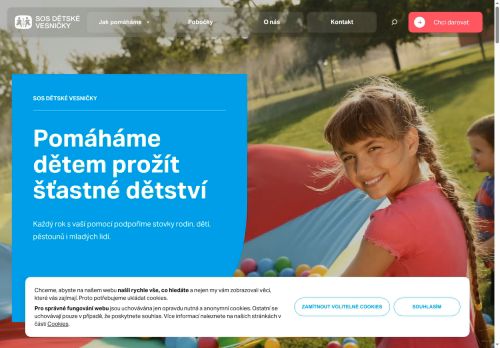Zobrazit webové stránky Sociálně aktivizační služba pro rodiny s dětmi SOS Kompas, SOS dětské vesničky, z. s.