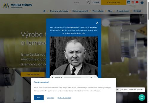 Zobrazit webové stránky MOUKA TIŠNOV, s.r.o.