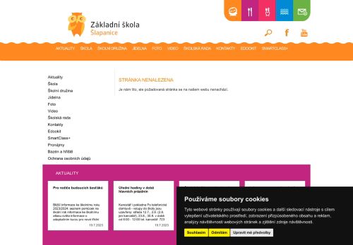 Zobrazit webové stránky Klub rodičů a přátel ZŠ Šlapanice