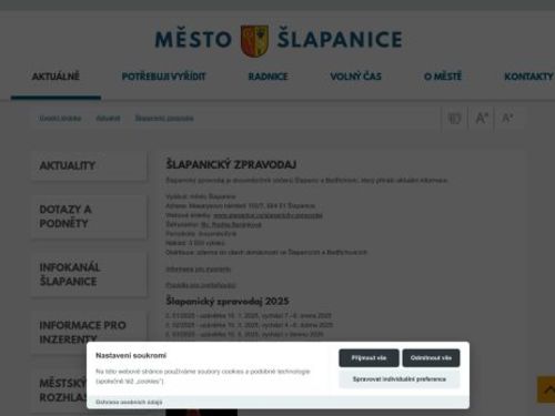 Šlapanický zpravodaj
