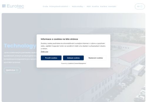 Zobrazit webové stránky Eurotec k.s.
