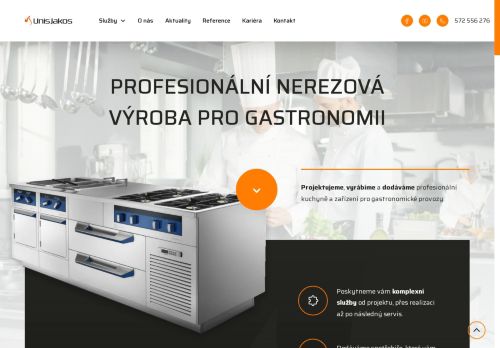 UNIS - JAKOS, s.r.o. nabízí práci na pozici zámečník v obci Uherský Ostroh