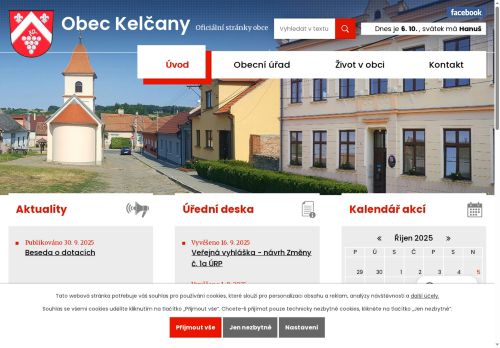 Zobrazit webové stránky Obecní úřad Kelčany