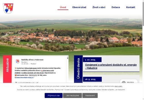 Zobrazit webové stránky Obecní úřad Mouchnice